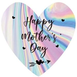 40 Happy Mother’s Day Holographic Stickers!